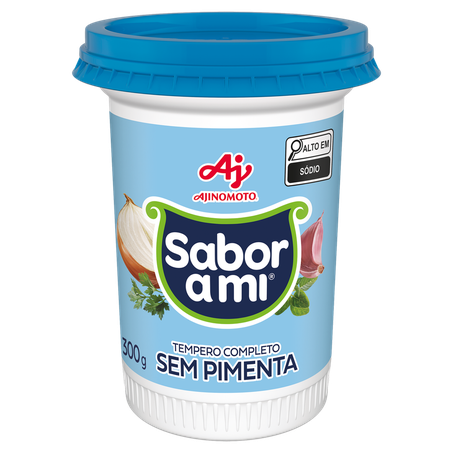 Tempero Completo sem Pimenta Sabor A Mi Pote 300gr