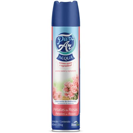 Purificador ambiente aerosol acqua petalas rosa 400ml