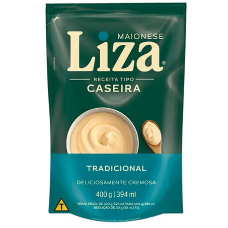 MAIONESE LIZA CASEIRA SC 400G