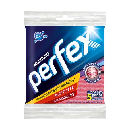 Pano multiuso rosa perfex