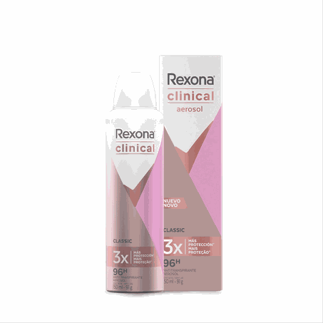 Desod rexona clinical fem classic 91g
