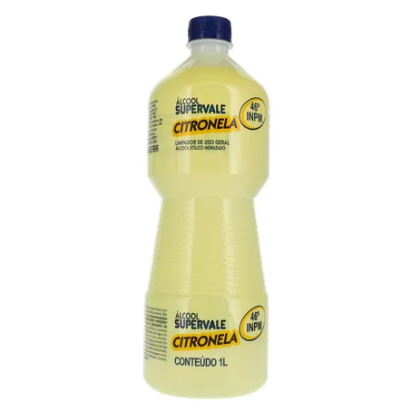 Álcool Super Vale 46 Inpm Citronela 1l 360-35