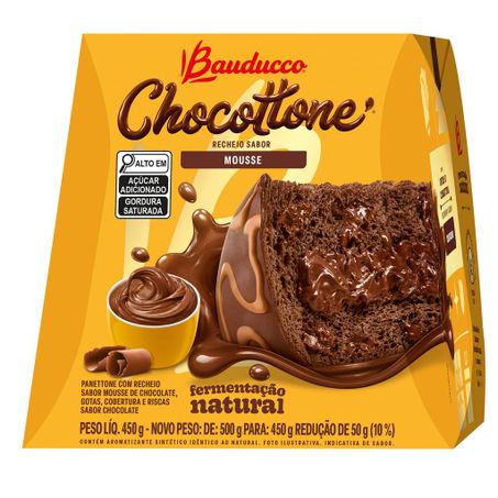 CHOCOTTONE MAXI BAUDUCCO 450G  MOUSSE
