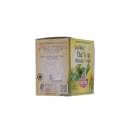 Chá Misto Chileno Chá Verde, Abacaxi, Hortelã e Erva-Mate Caixa com 10un - 10gr 360-20