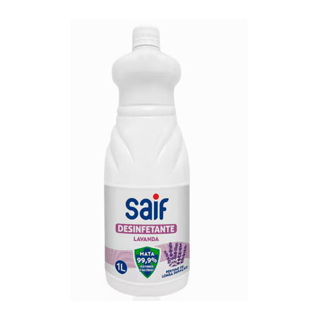 Desinfetante saif lavanda mata 99,9 bac fungos 1lt