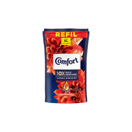 AMACIANTE DE ROUPAS ENERGIA FLORAL CONFORT 900 ML 