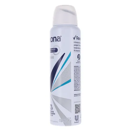 Desodorante Aerosol Rexona Women sem Perfume 150ml 360-7