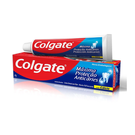 Creme dental colgate máxima proteção anticarie 90g