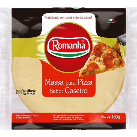 Massa para Pizza Romanha 200g