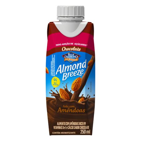BEBIDA À BASE DE AMÊNDOA CHOCOLATE BLUE DIAMOND ALMOND BREEZE