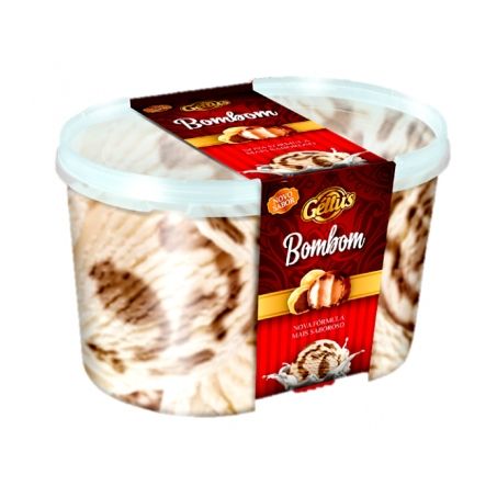SORVETE GELLUS BOMBOM 1,5L