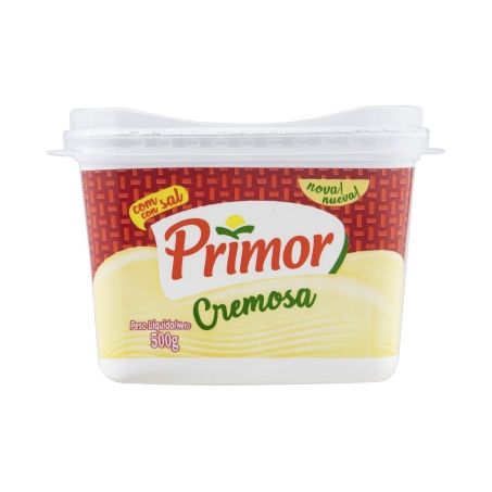 MARGARINA PRIMOR CREMOSA C/SAL 500 G              