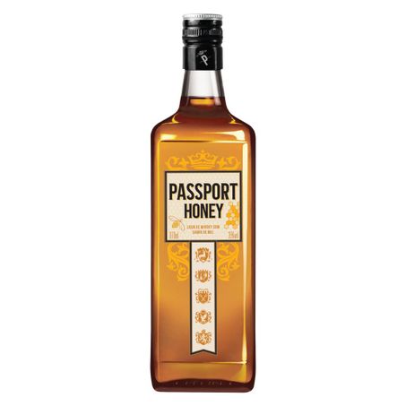 Licor de whisky e mel passport