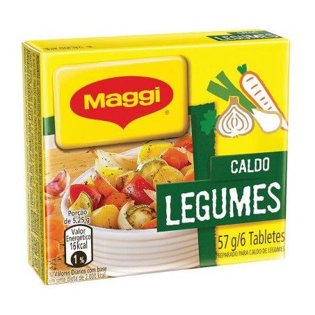 Caldo Maggi Tablete Legumes Caixa 57g 
 