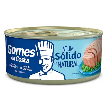 Atum Sólido ao Natural Gomes Da Costa  Lata 170gr