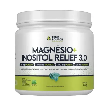 Magnésio Inositol Relief 3.0 Capim Limão 350g