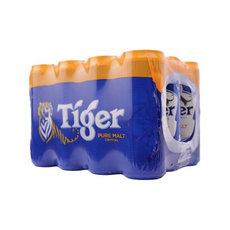 Cerveja Tiger Puro Malte Crystal Lata 350ml - Pacote com 12un - 4.2lt 360-6