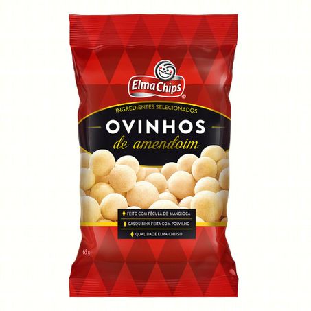 Ovinhos de Amendoim Elma Chips 65g