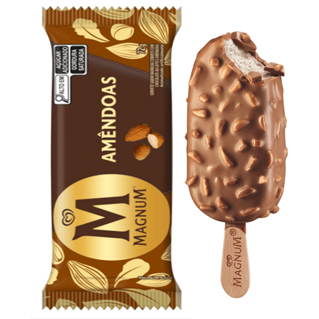 PICOLÉ KIBON MAGNUM AMÊNDOAS UNID