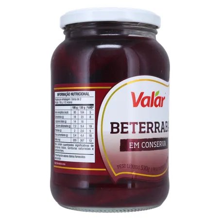 Beterraba valar 330g 360-32