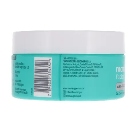 Hidratante Facial Monange Matte 80g 360-28