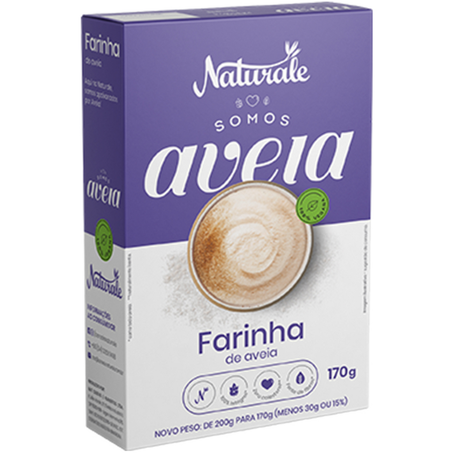 Aveia farinha naturale 170g