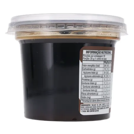 Melado de Cana Bom Princípio Pote 400gr 360-24