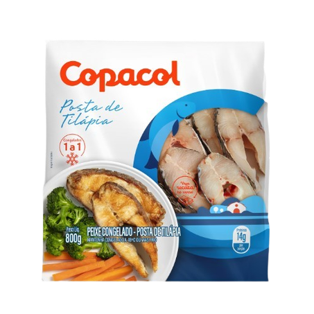 Posta de tilapia copacol pacote 800g