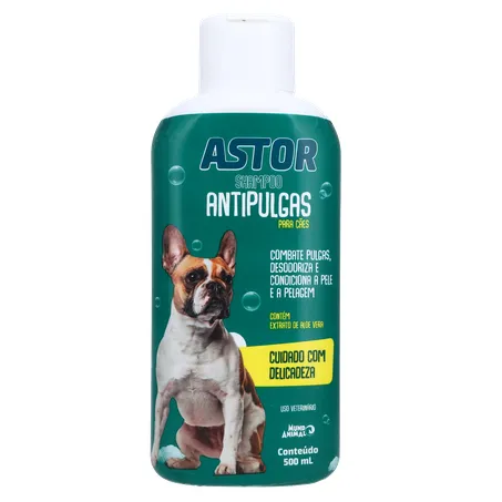 SHAMPOO ASTOR ANTIPULGAS PARA CAES 500ML