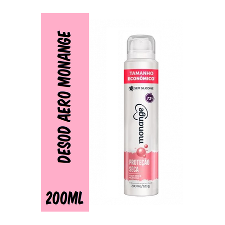 DESOD AERO MONANGE PROTEÇÃO SECA 200ML