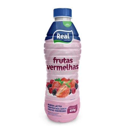 Bebida láctea real frutas vermelhas 800g