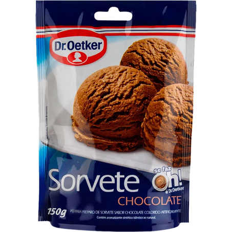 Pó para Sorvete Dr. Oetker 150g - Chocolate