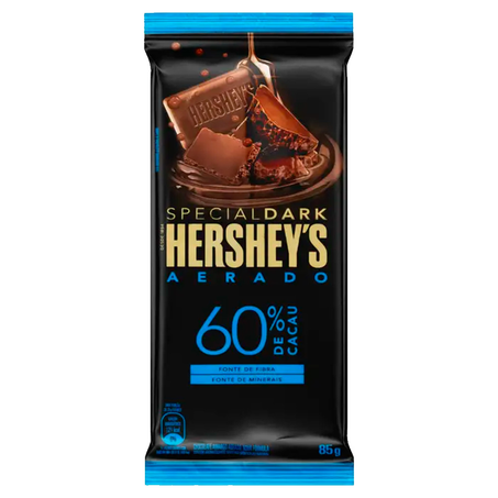 Chocolate Hersheys Special Dark Aerado 60 Cacau 85G