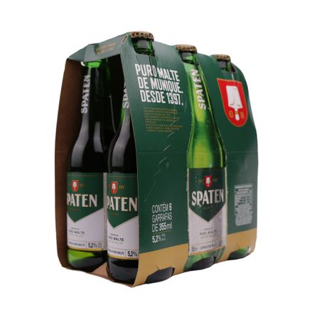 Cerveja Spaten Long Neck 355ml C/6 360-52