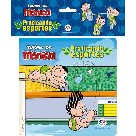 Livro Turma Monica Praticando Esportes