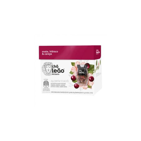 Cha leao senses mate/hibis/cereja 20g