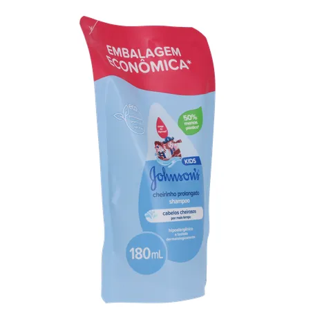 Shampoo Johnson's Kids Cheirinha Prolongado Sachê 180ml 360-32