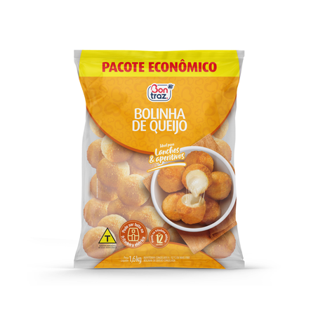 Bolinha de Queijo Bontraz 1,6Kg