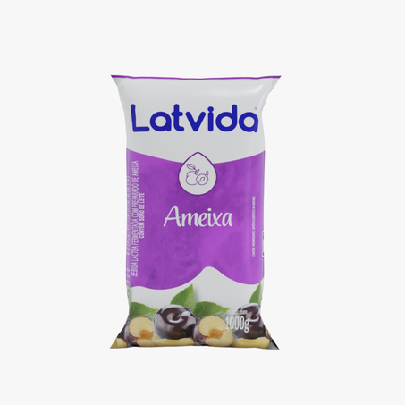 BEBIDA LÁCTEA LATVIDA AMEIXA SACO 1L