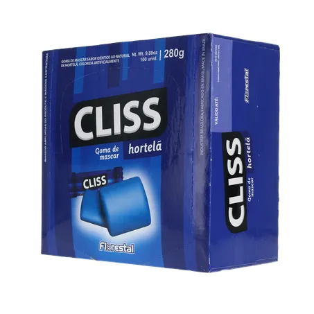 Chiclete florestal cliss hortelã 280g 360-4