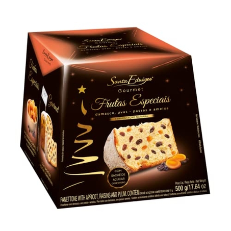 Panettone Santa Edwiges Frutas Especiais 400G