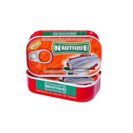 Sardinha nautique lta 125gr tomate