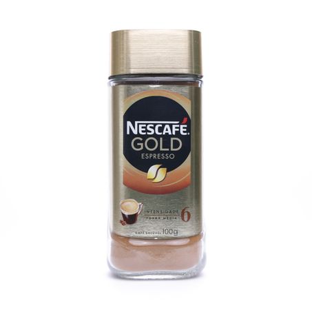 Café Nescafé Solúvel Gold 6 Vidro 100g 
 