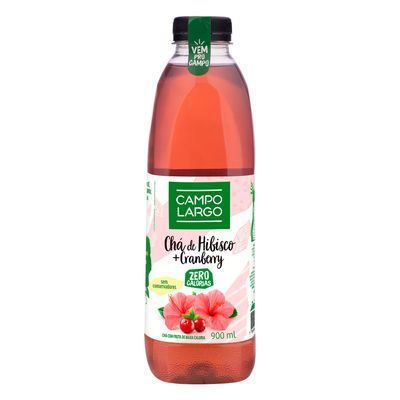 Chá hibisco e cranberry campo largo 900ml