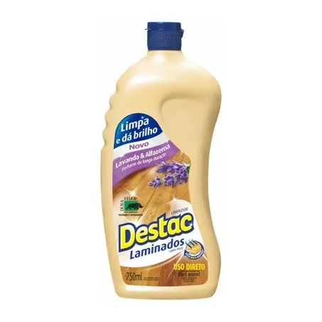 LIMPADOR DESTAC PISOS LAMINADOS 750ML LAVANDA&ALFA