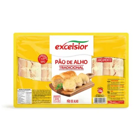 PAO DE ALHO EXCELSIOR TRADICIONAL 350G
