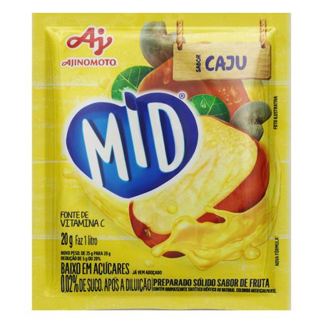 REFRESCO EM PÓ CAJU MID