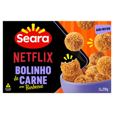 Bolinho de Carne Seara 270g -  Barbecue