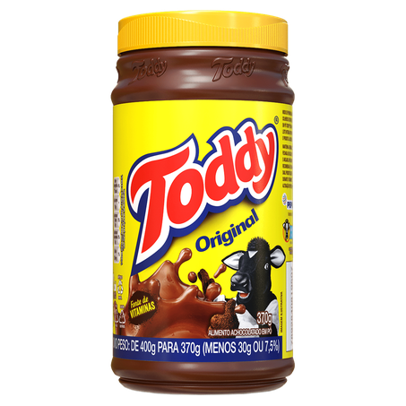 Achocolatado toddy original lata 370g