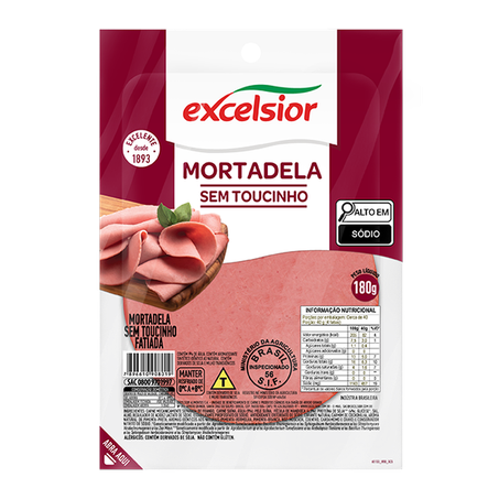 MORTADELA S/T FAT 180G EXCELSI